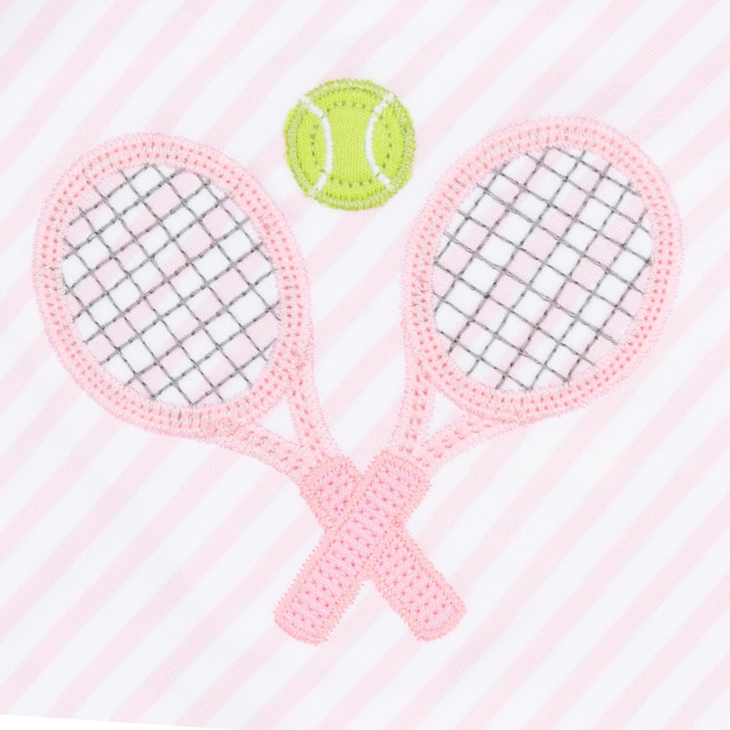 Courtside Cuties Applique Bubble - Pink - Magnolia BabyBubble