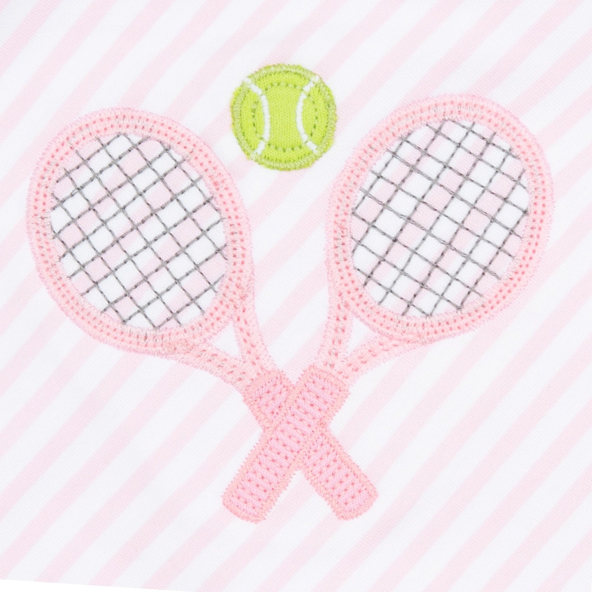 Courtside Cuties Applique Bubble - Pink - Magnolia BabyBubble