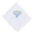 Courtside Cuties Applique Receiving Blanket - Light Blue - Magnolia BabyReceiving Blanket