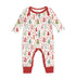 Cozy Christmas Lap Shoulder Romper - Magnolia BabyPlaysuit