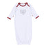 Crimson Cutie Applique Lap Gown - Crimson Boy - Magnolia BabyGown