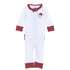 Crimson Cutie Applique Ruffle Zip Pajamas - Crimson Girl - Magnolia BabyZipper Pajamas