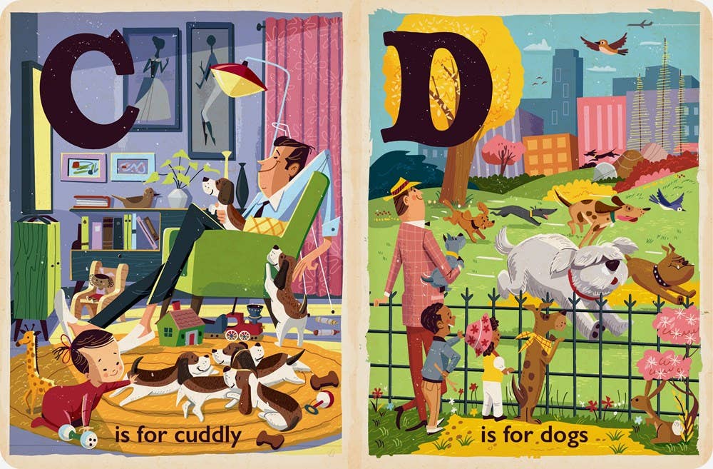 D is for Dogs - Magnolia Baby