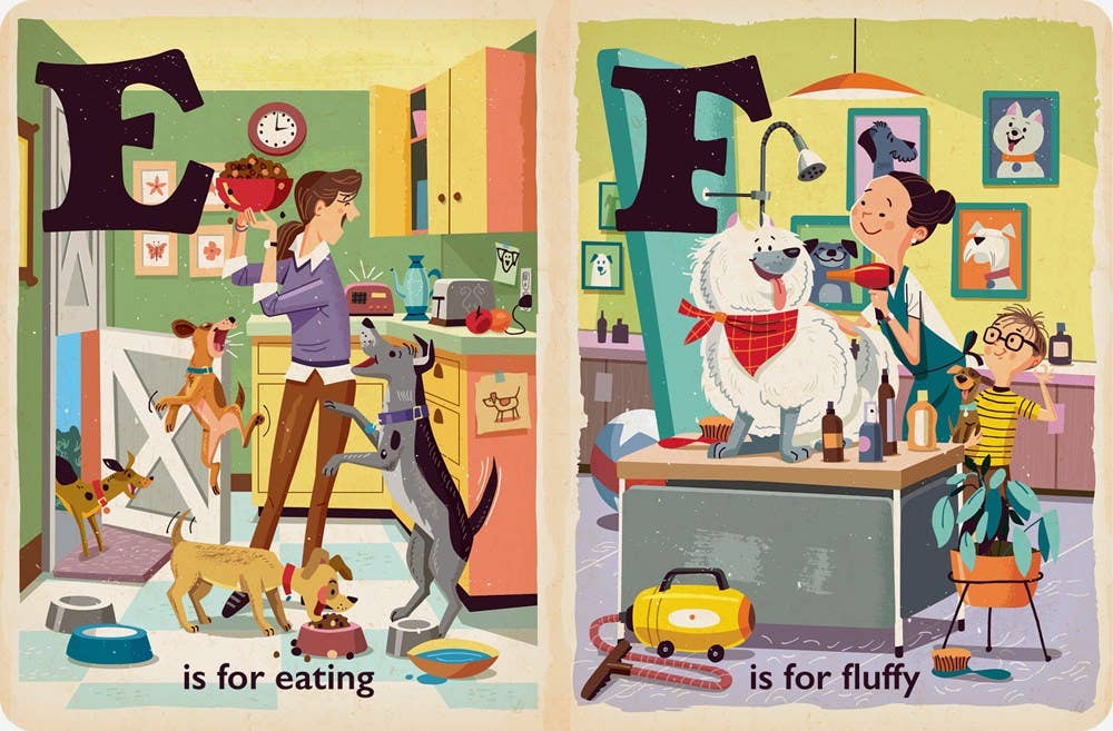 D is for Dogs - Magnolia Baby