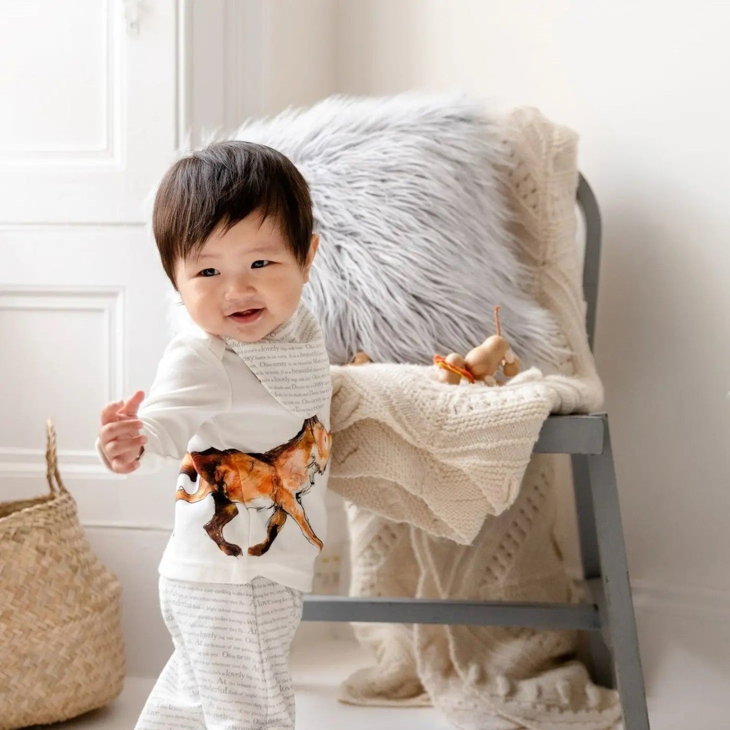 Dexter Fox T-shirt - Magnolia BabyTop