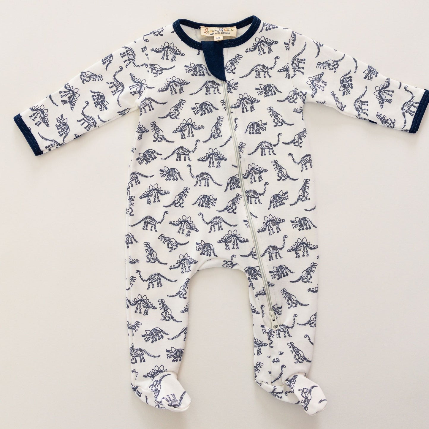 Dino Digs Zip Footie by Luna & Arlo - Luna and ArloFootie