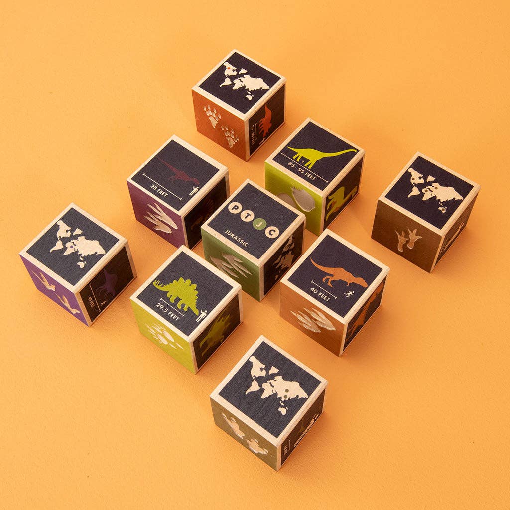 Dinosaur Blocks - Magnolia BabyWooden Toy