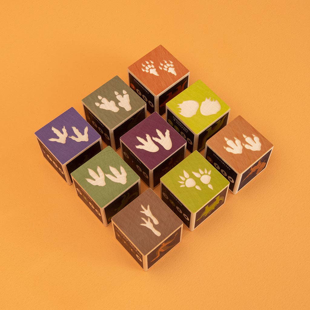 Dinosaur Blocks - Magnolia BabyWooden Toy