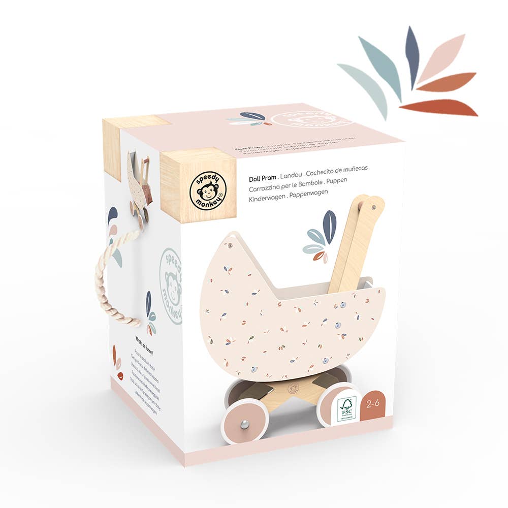 Doll Stroller - Magnolia BabyWooden Toy