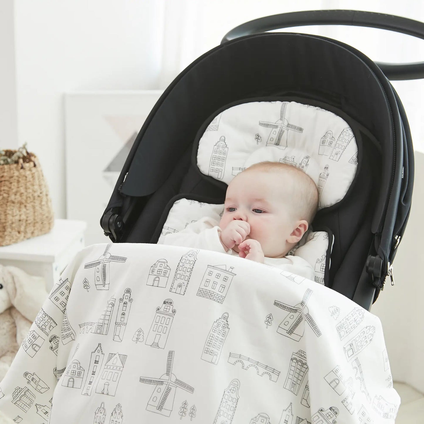 Dream House Minky Blanket - Magnolia BabyBlanket