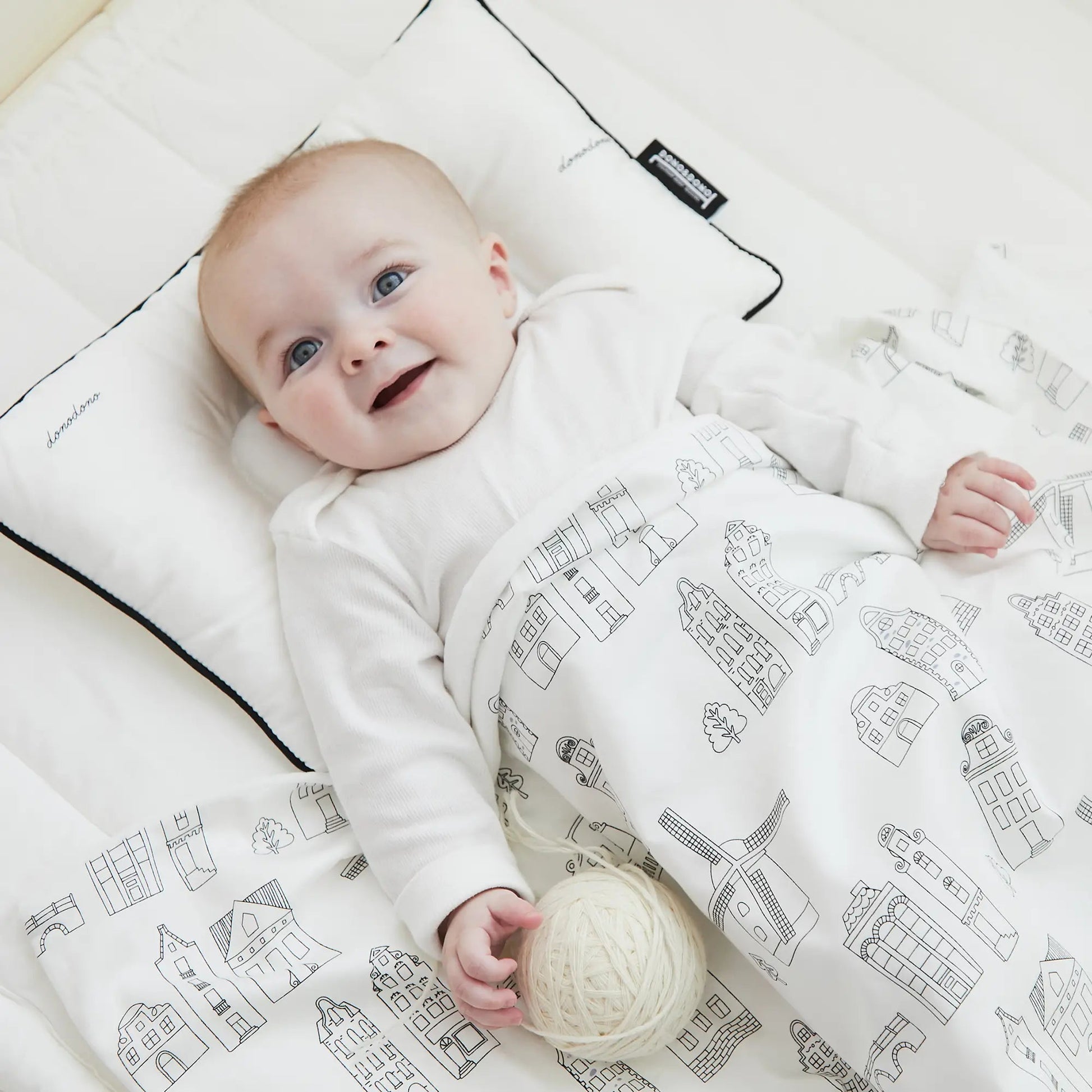 Dream House Minky Blanket - Magnolia BabyBlanket