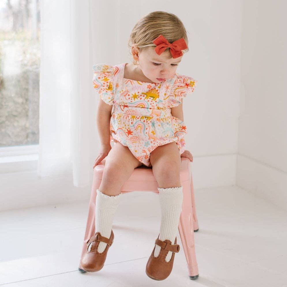 Dreamy Dino Emmy Romper - Magnolia BabyBubble