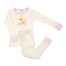  Duckie Pulltoy Pink Long Pajama - Magnolia BabyLong Pajamas