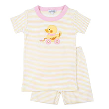  Duckie Pulltoy Pink Short Pajama - Magnolia BabyShort Pajamas
