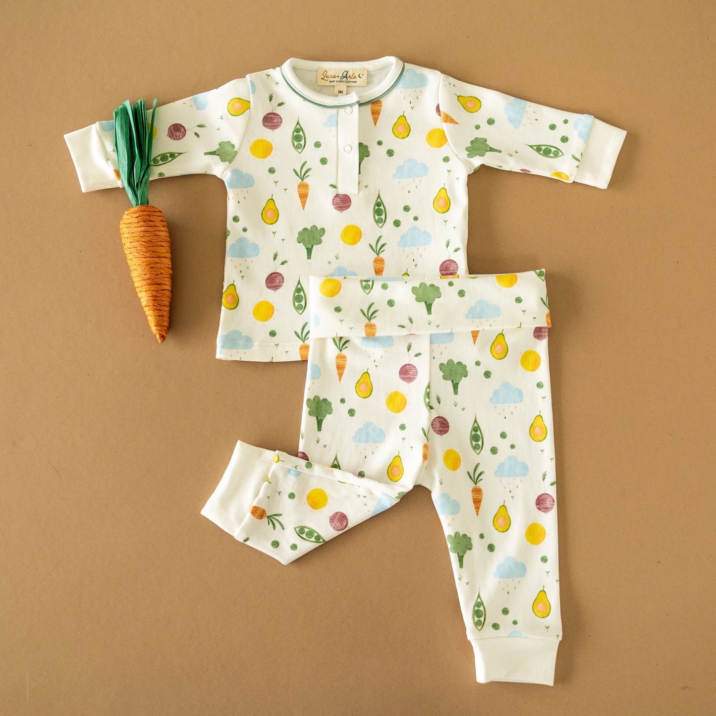 Eat your Veggies! 2pc Pant Set - Magnolia Baby2pc Pant Set