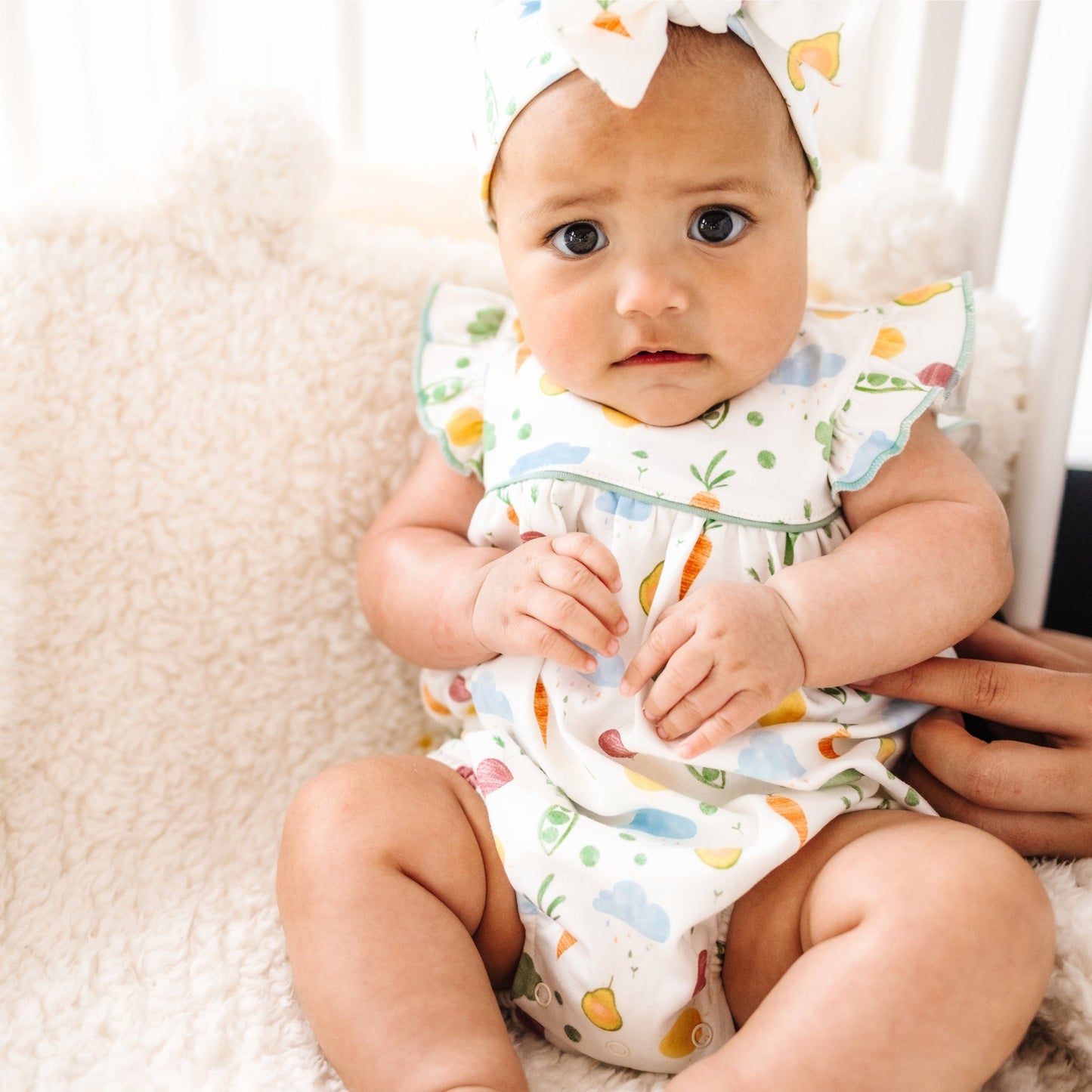 Eat your Veggies! Flutters Bubble - Magnolia BabyBubble