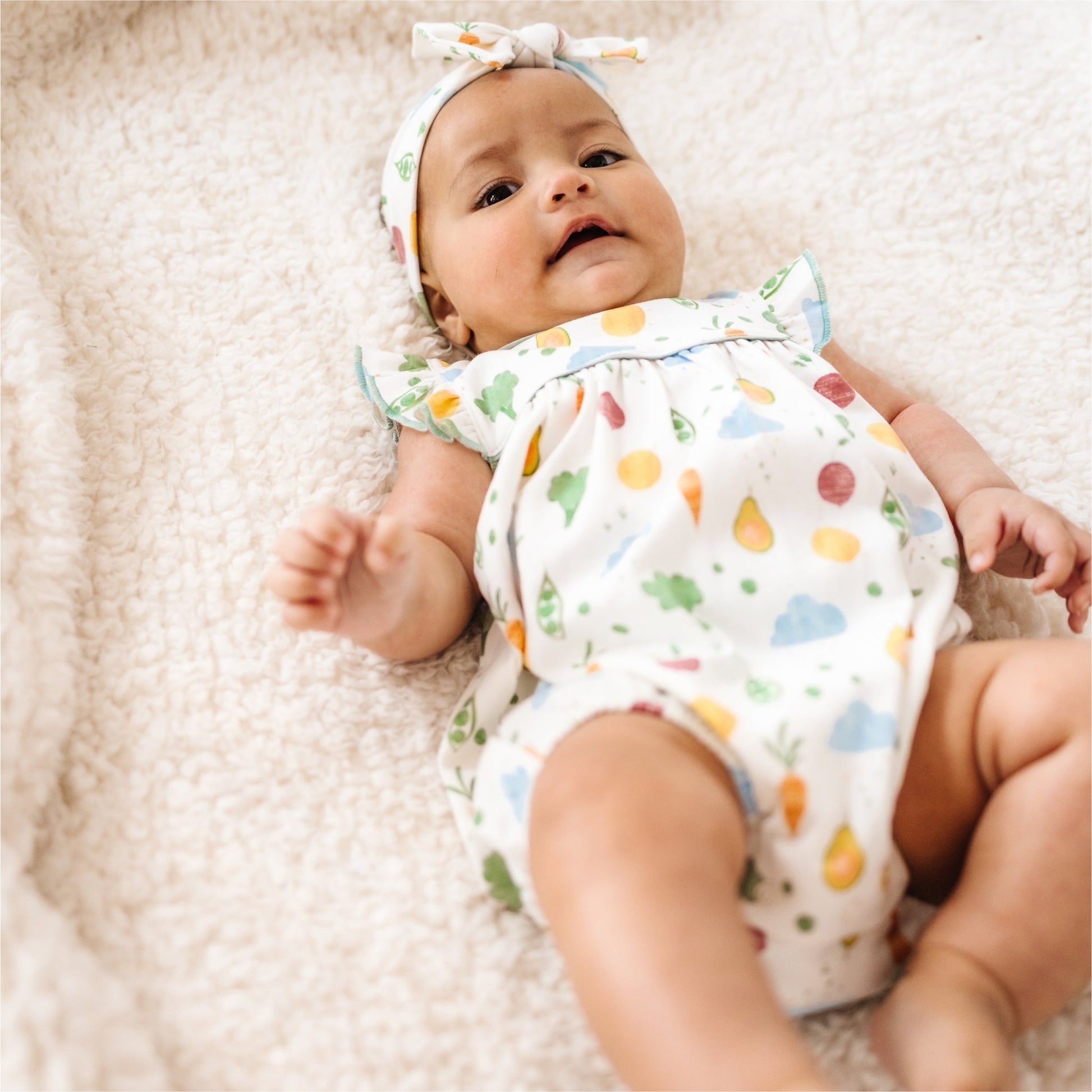 Eat your Veggies! Flutters Bubble - Magnolia BabyBubble