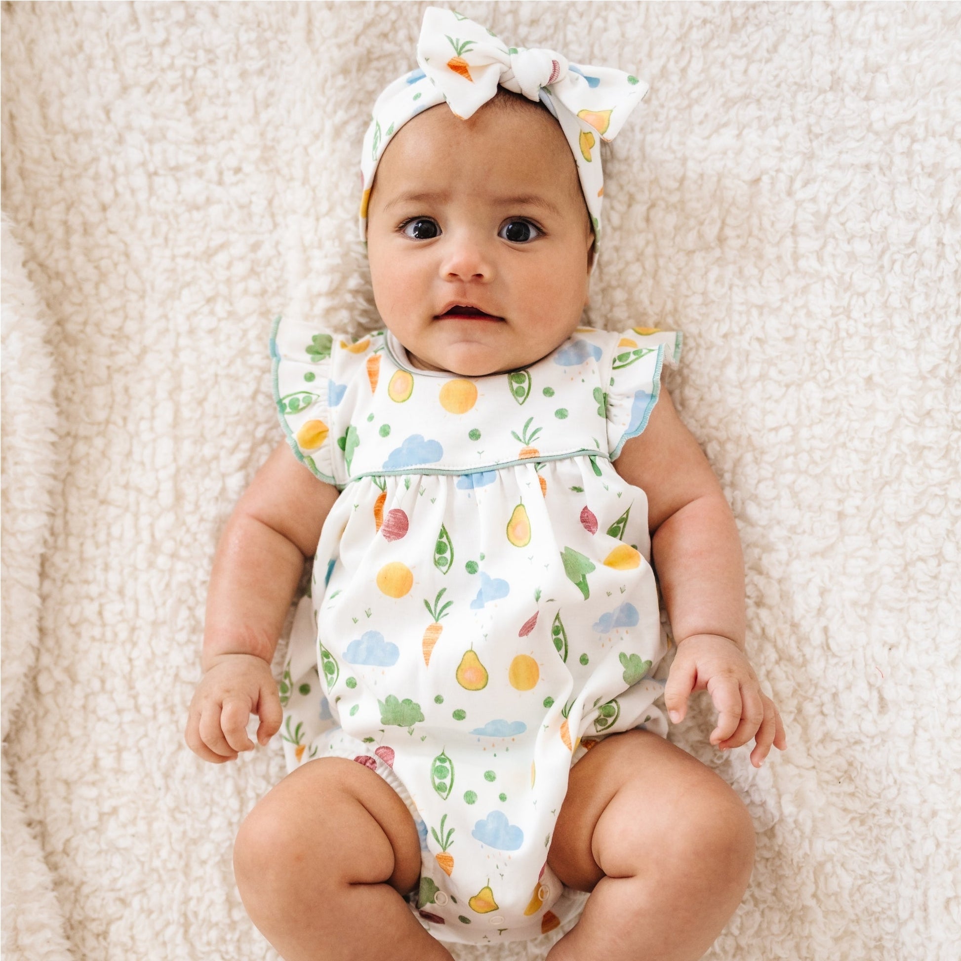 Eat your Veggies! Flutters Bubble - Magnolia BabyBubble