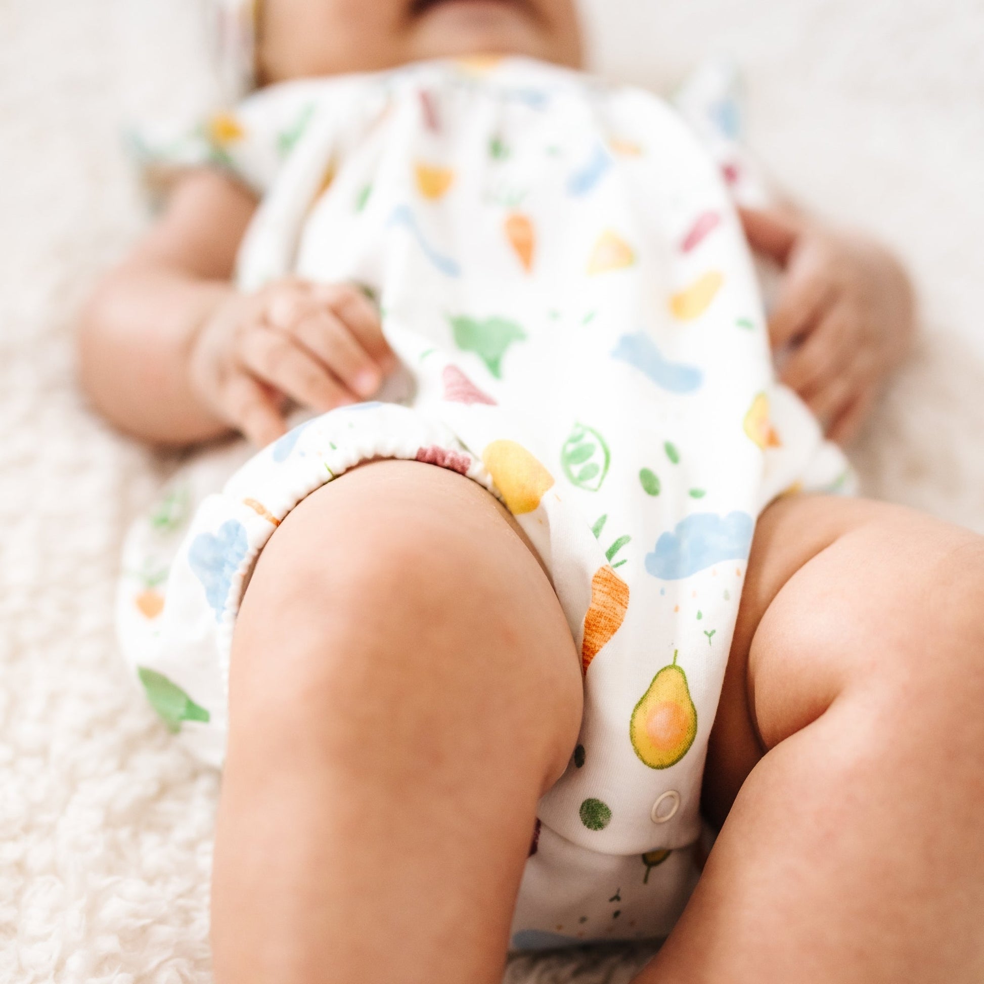 Eat your Veggies! Flutters Bubble - Magnolia BabyBubble