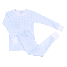  Emma and Aedan Blue Long Pajama - Magnolia BabyLong Pajamas
