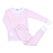  Emma and Aedan Pink Infant/Toddler Ruffle Long Pajamas - Magnolia BabyLong Pajamas