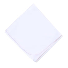  Essentials Pink Trim Receiving Blanket - Magnolia BabyReceiving Blanket