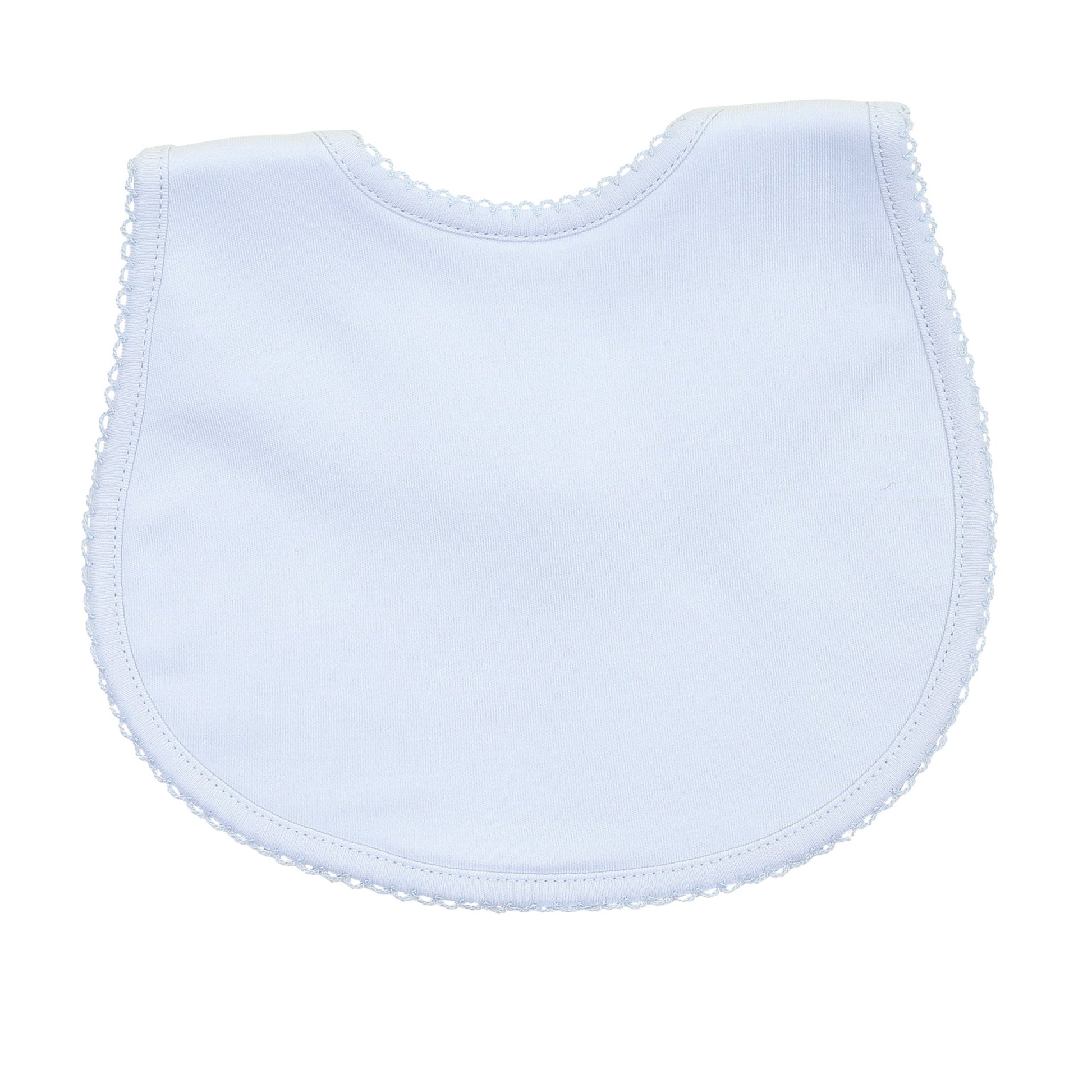 Essentials Solid Blue Bib - Magnolia BabyBib
