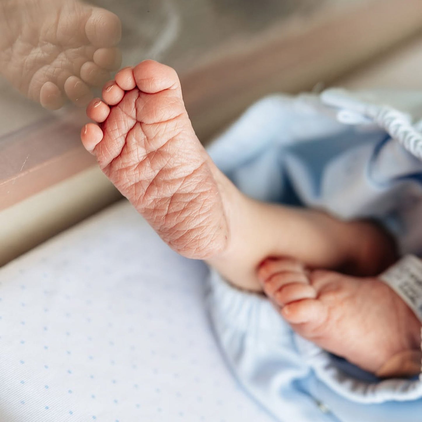 Essentials Solid Blue Converter - Magnolia BabyConverter Gown