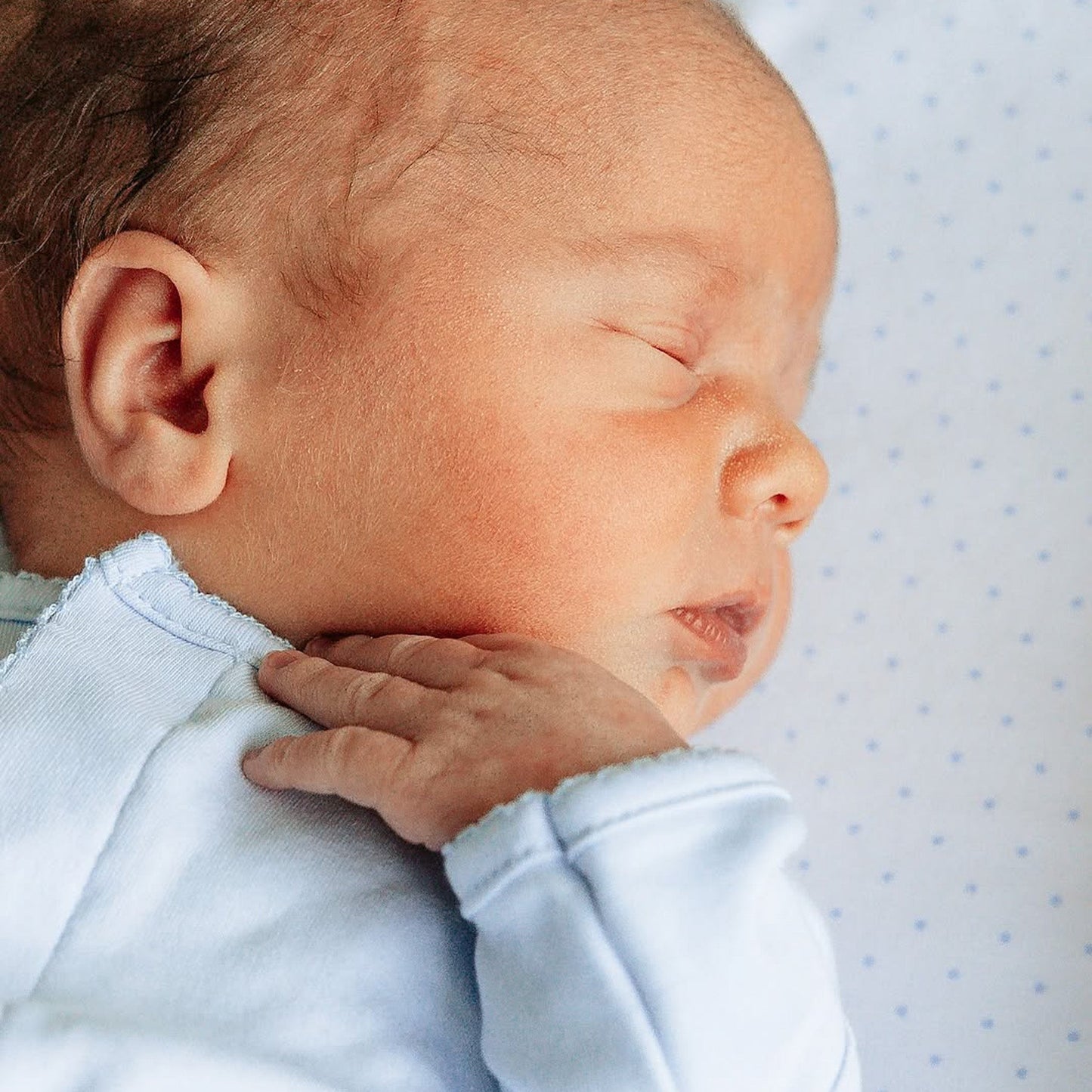 Essentials Solid Blue Converter - Magnolia BabyConverter Gown