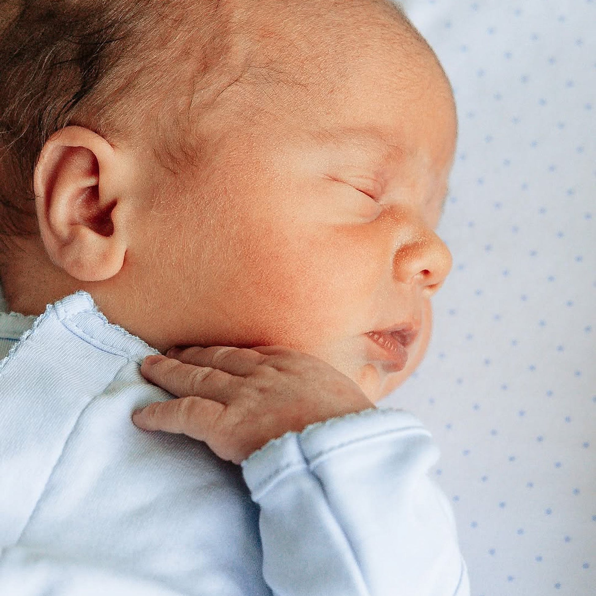 Essentials Solid Blue Converter - Magnolia BabyConverter Gown