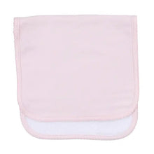  Essentials Solid Pink Burp Cloth - Magnolia BabyBurp Cloth