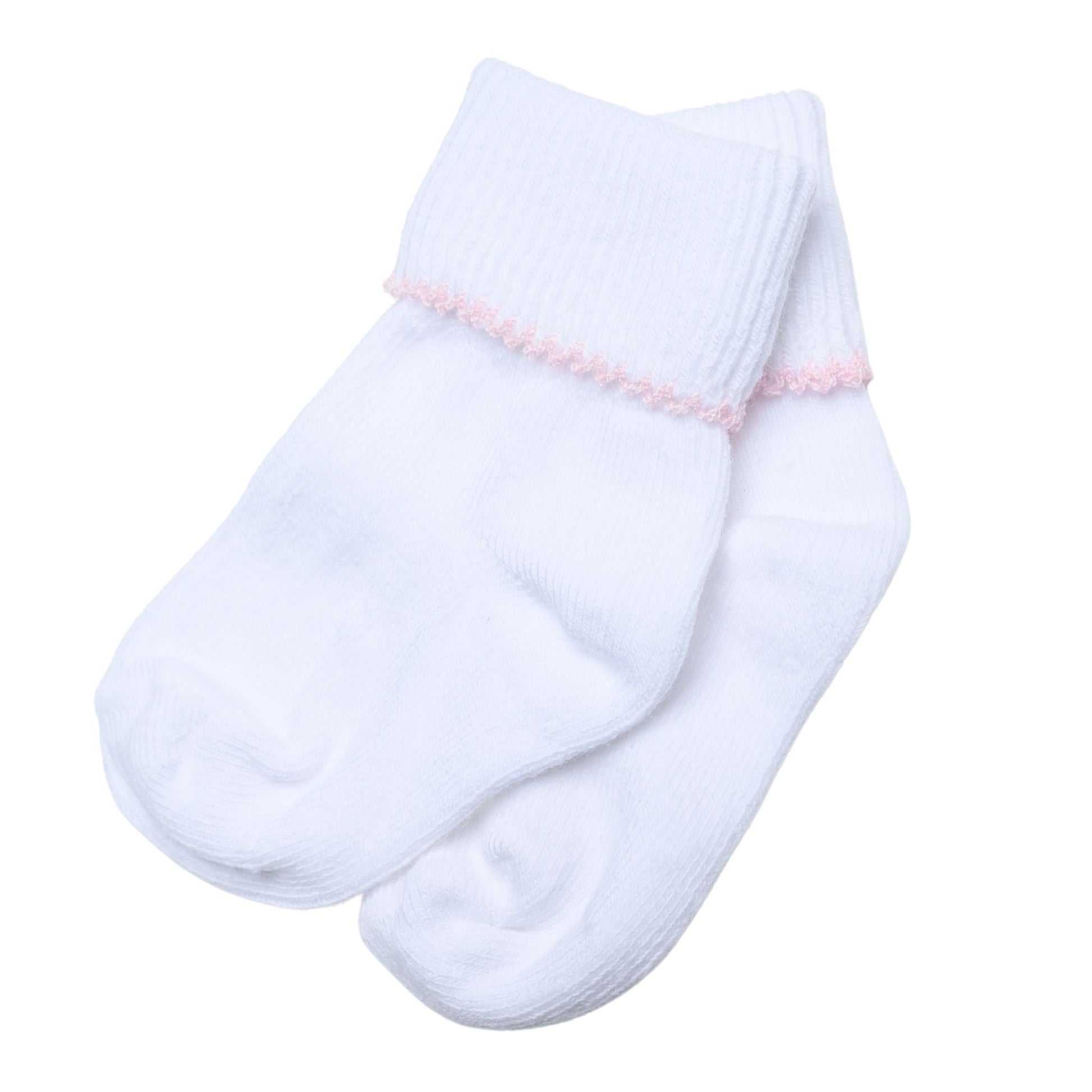 Essentials Trim Socks - Pink - Magnolia BabySocks