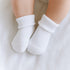 Essentials White Socks - White Trim - Magnolia BabySocks