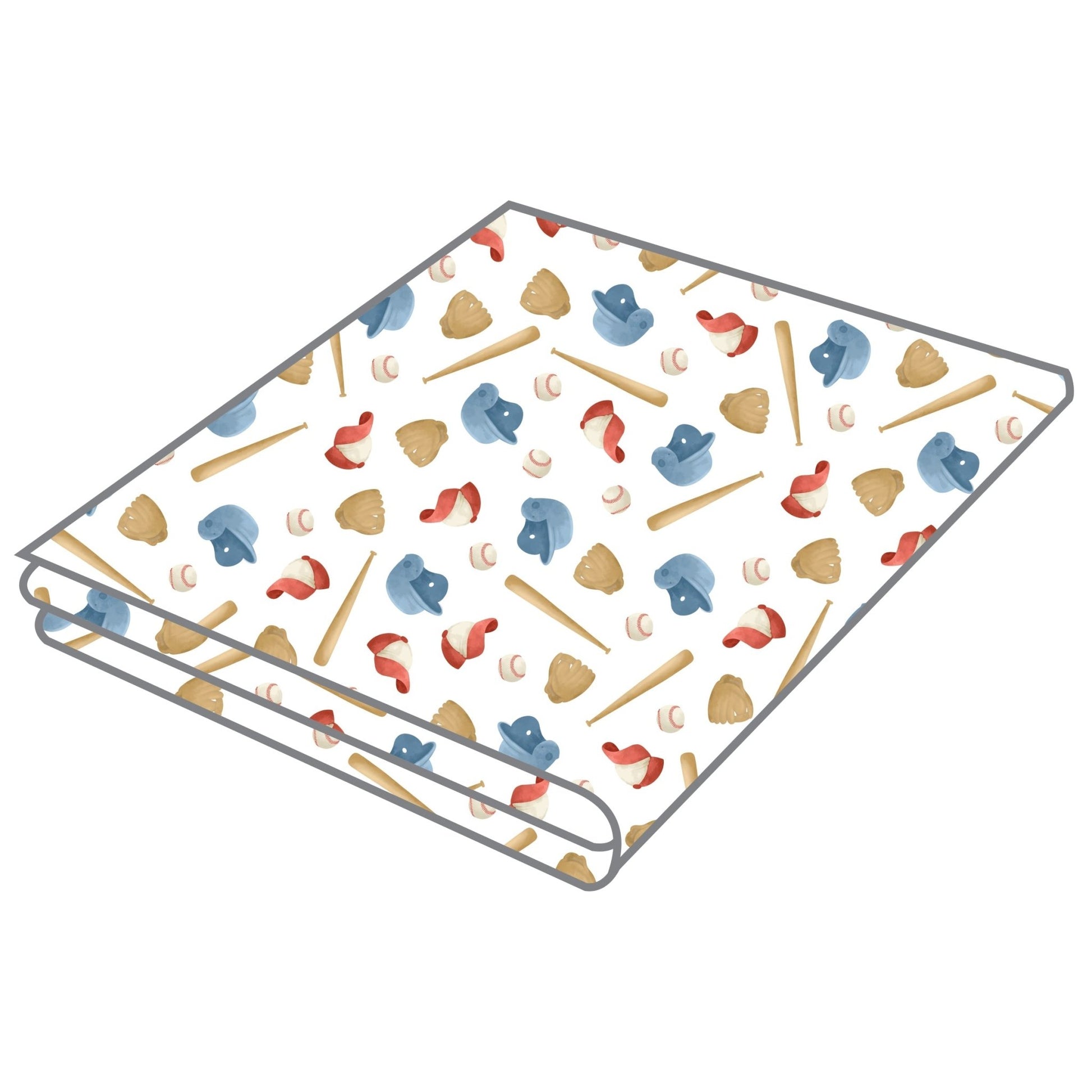 Field of Dreams Print Crib Sheet - Magnolia BabyCrib Sheet