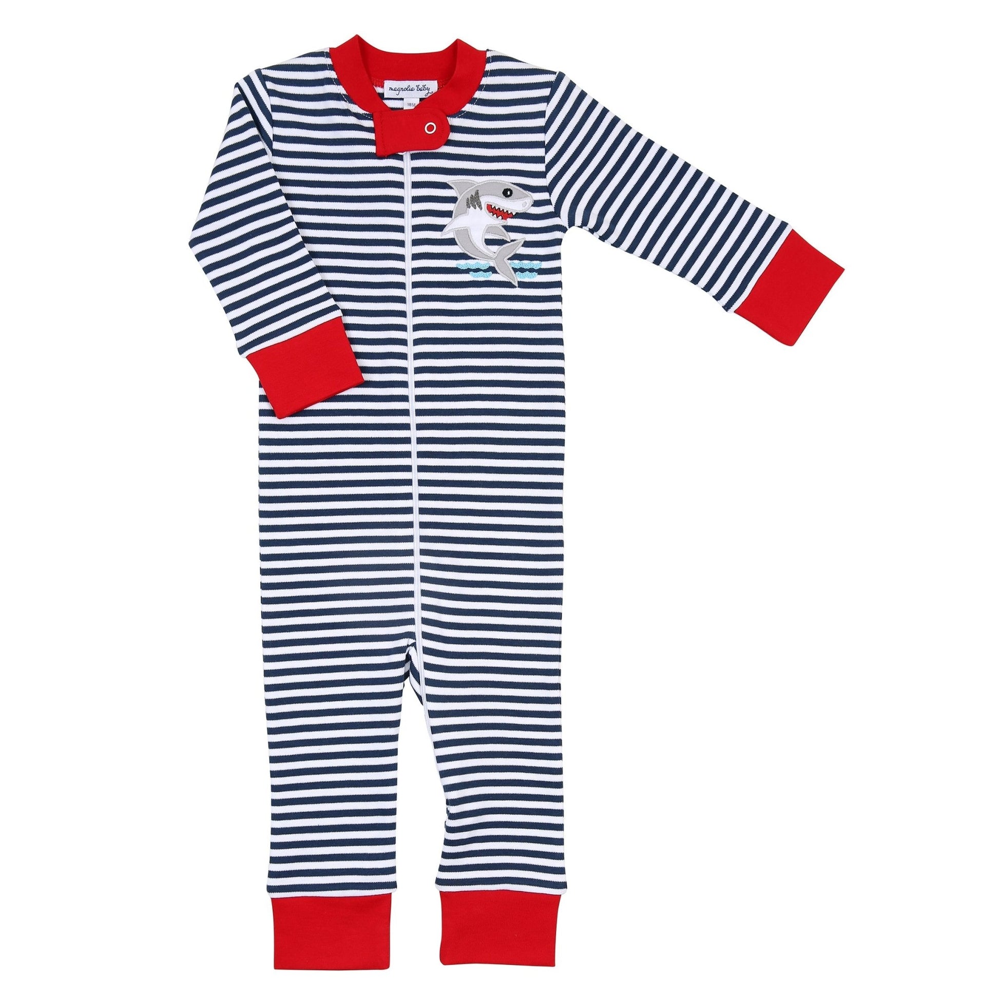 Fin - Tastic Combo Zip Pajamas - Magnolia BabyZipper Pajamas