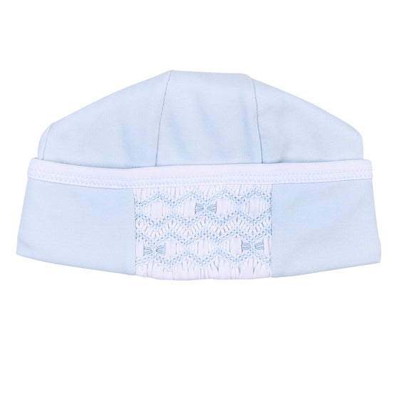 Fiona and Phillip Blue Smocked Hat - Magnolia BabyHat