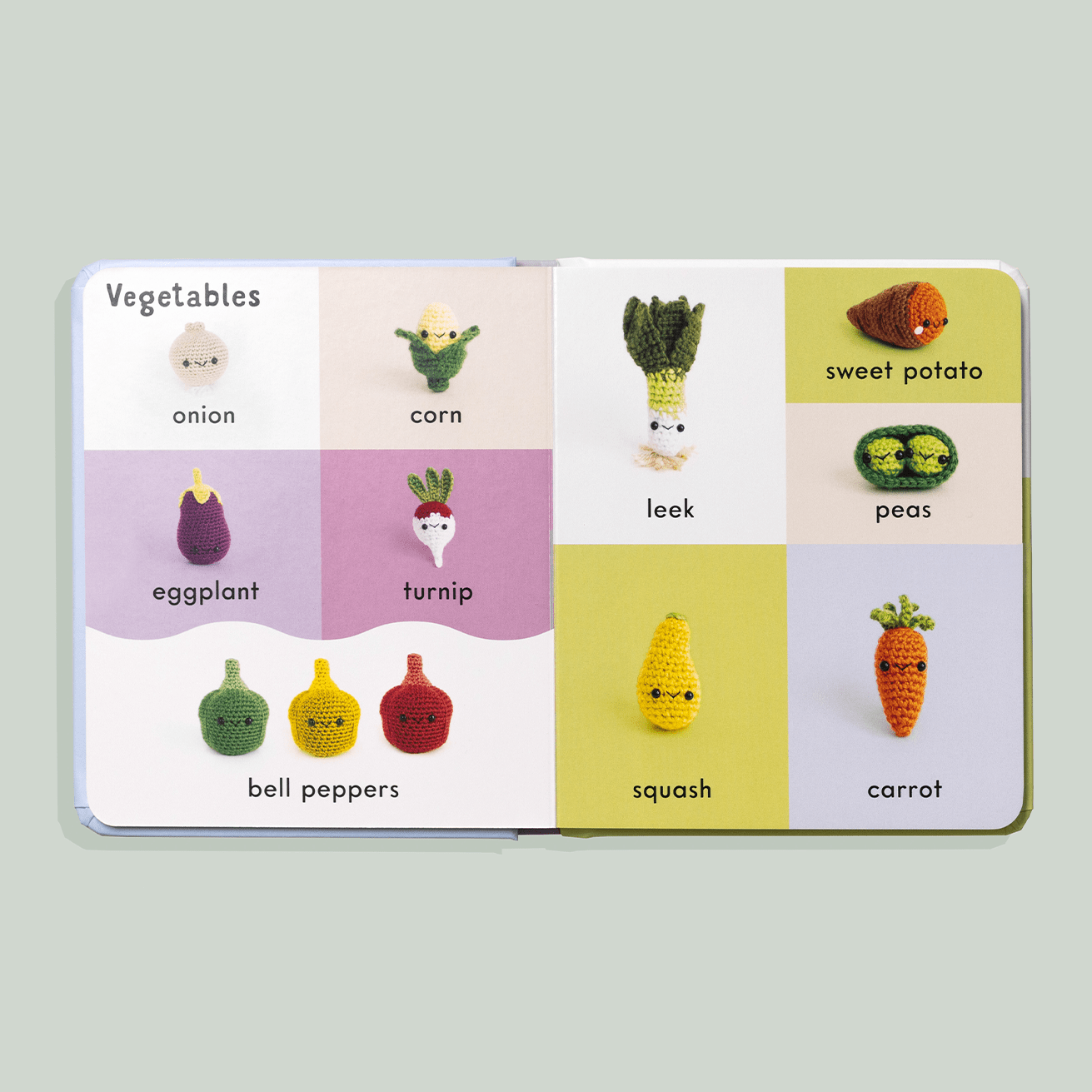 First Words with Cute Crochet Friends - Magnolia BabyBook