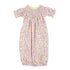 Fresh Lemons Bishop Print Short Sleeve Gown - Magnolia BabyGown