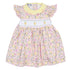 Fresh Lemons Smocked Print Flutters Dress - Magnolia BabyDress