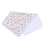 Frosted Wonderland Print Burp Cloth - Light Blue - Magnolia BabyBurp Cloth