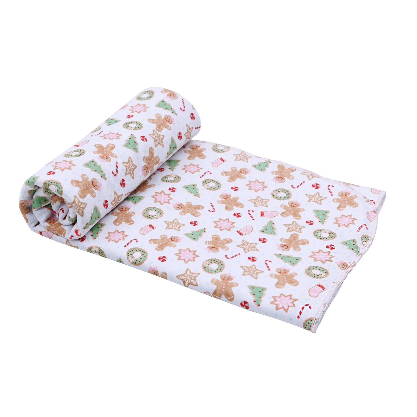 Frosted Wonderland Print Swaddle Blanket - Pink - Magnolia BabySwaddle Blanket
