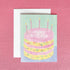 Funfetti Birthday Cake Greeting Card - Magnolia BabyStationery