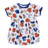 Future Draft Picks Short Sleeve Bubble - Orange Blue - Magnolia BabyBubble