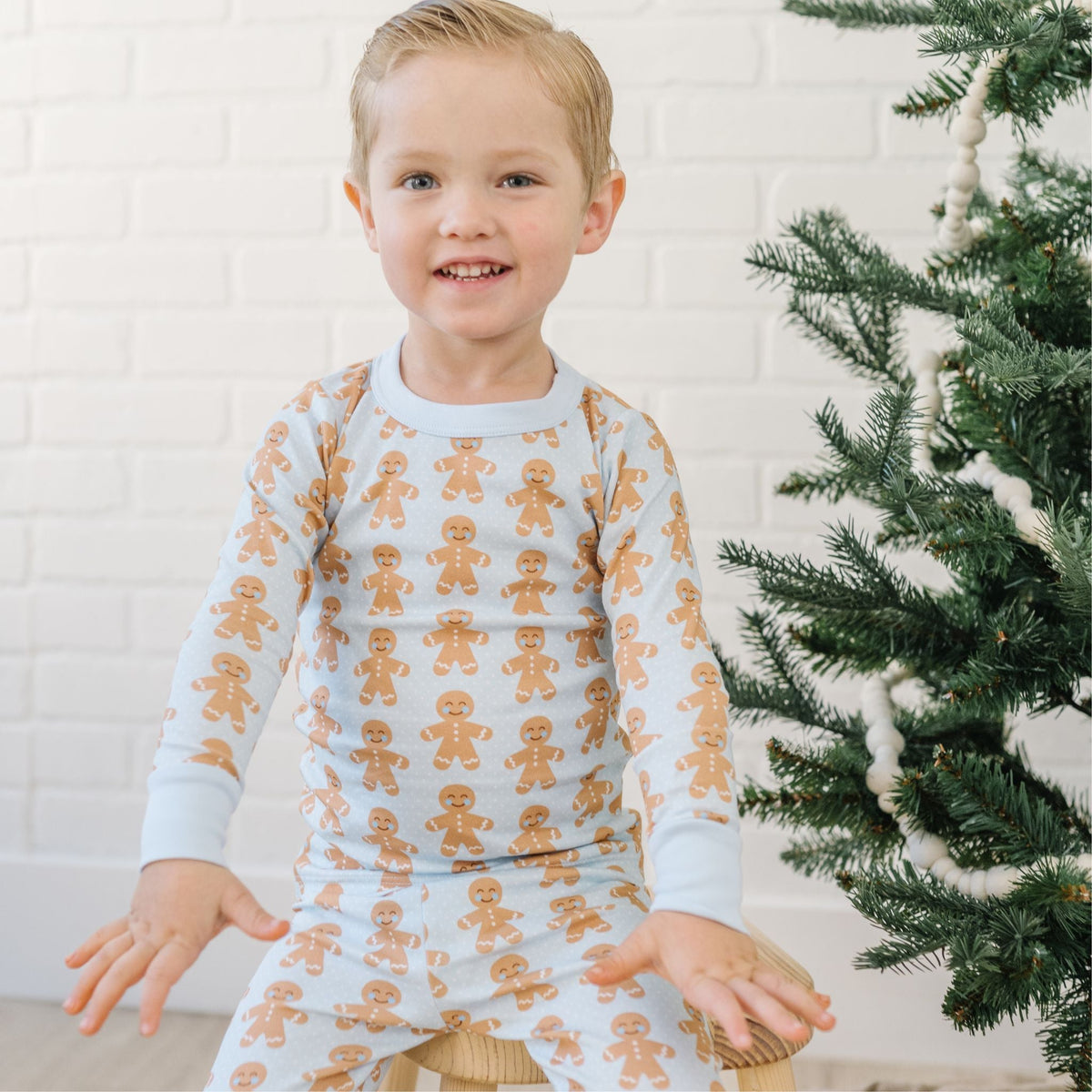 Gingerbread pajamas baby sale