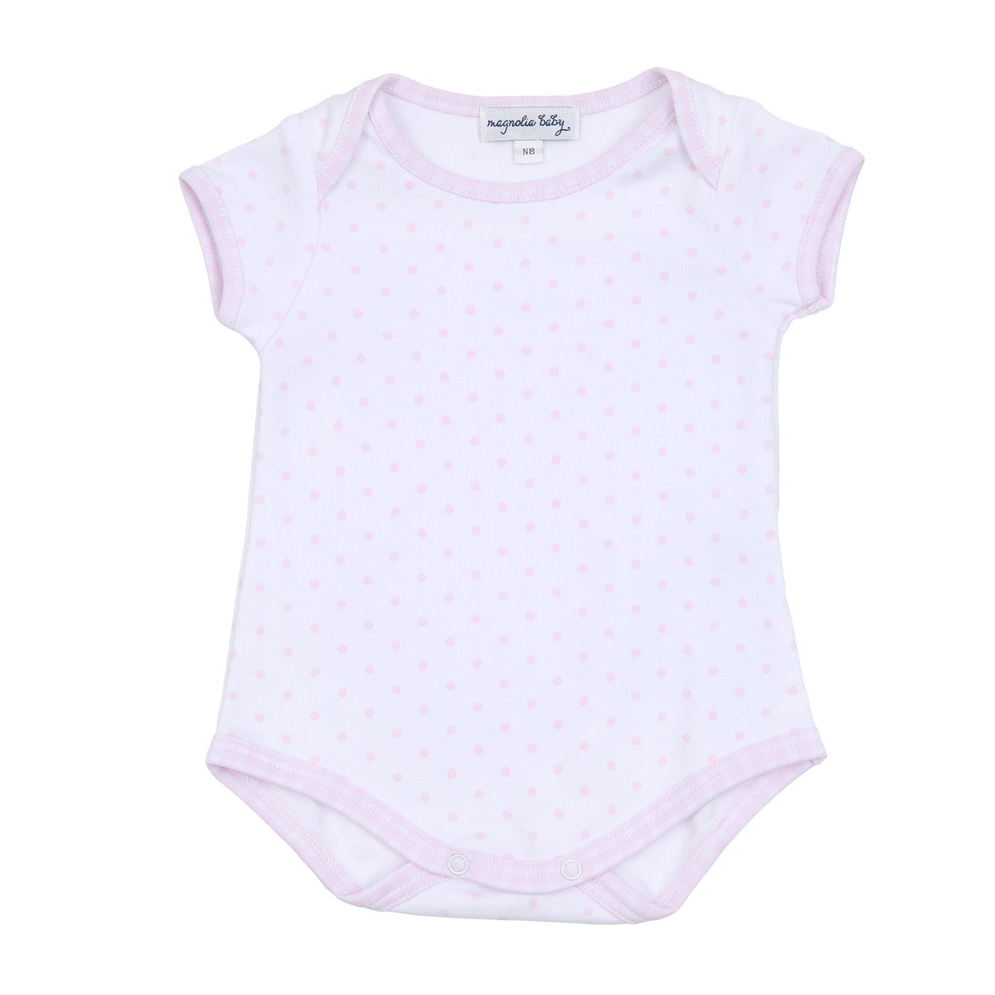 Gingham Basics Bodysuit in Pink - Magnolia BabyBodysuit
