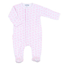  Gingham Bows Printed Ruffle Footie - Magnolia BabyFootie
