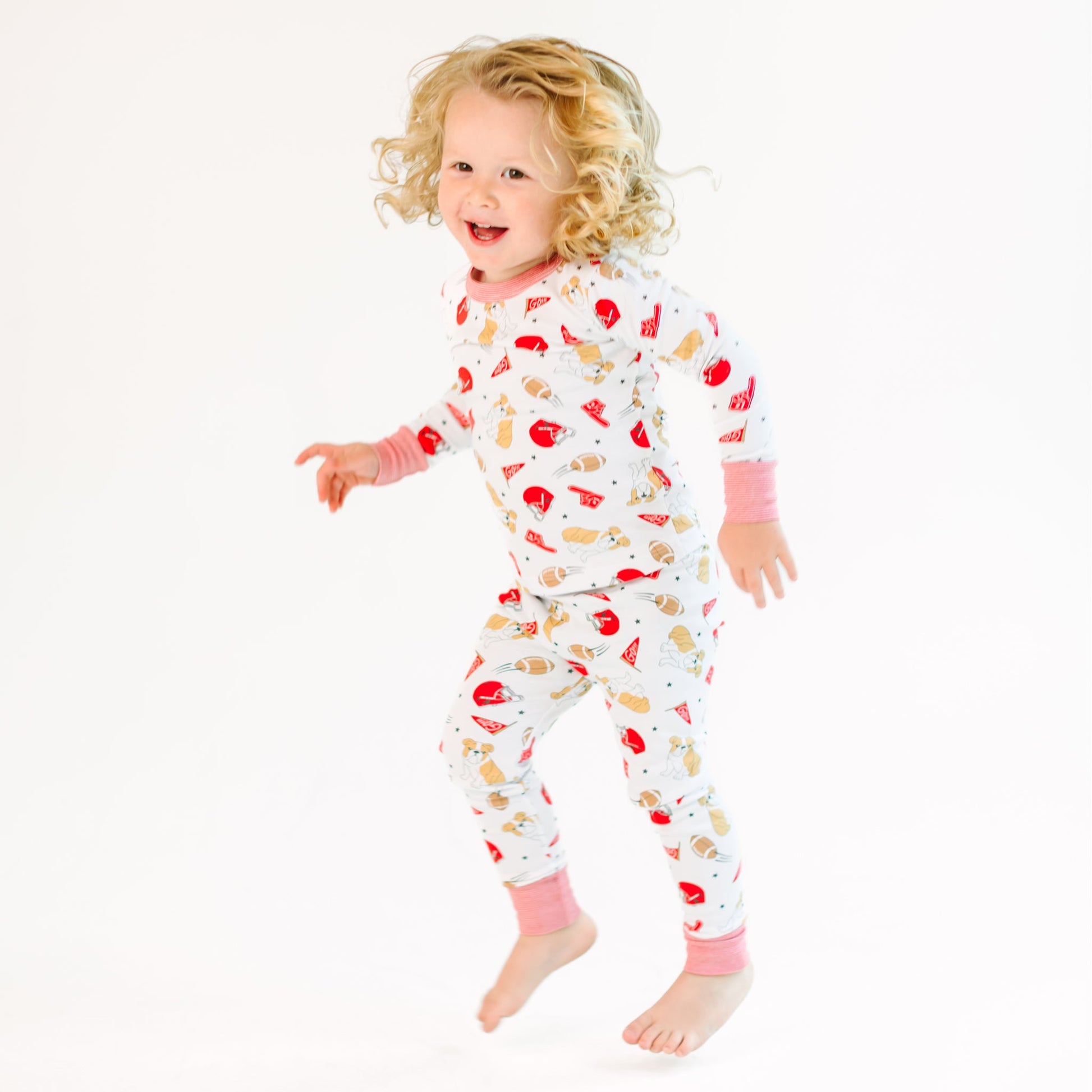 Go Dawgs! Long Pajamas - Magnolia BabyLong Pajamas