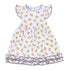 Go Tigers! Yellow Printed Dress - Magnolia BabyDress