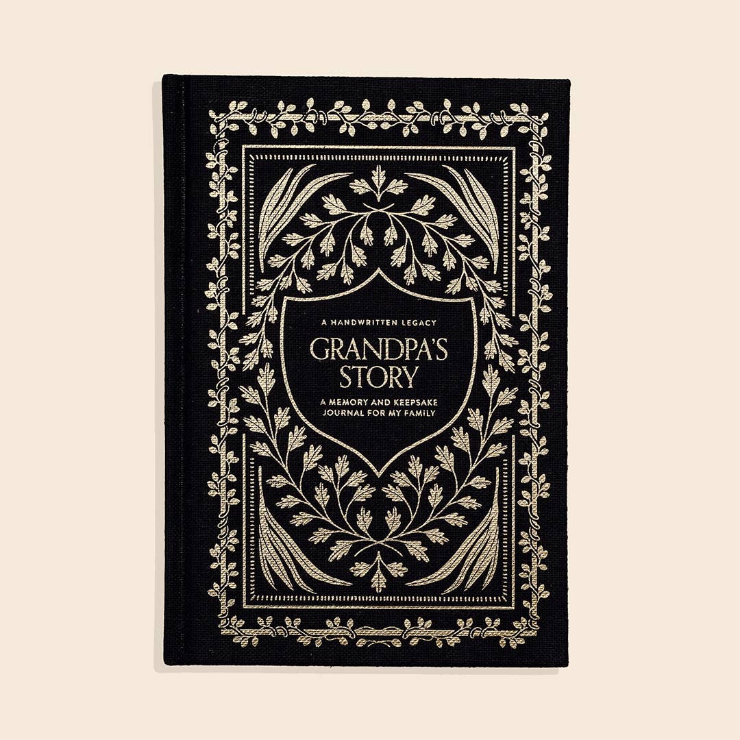 Grandpa's Story: A Memory and Keepsake Journal for My Family - Magnolia BabyBook