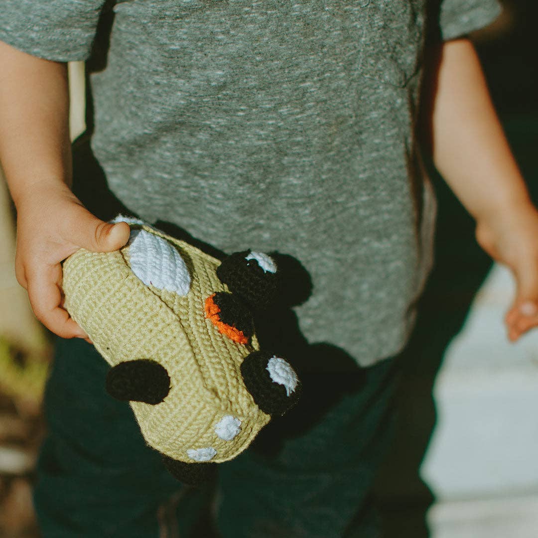 Green Tractor Rattle - Magnolia BabyRattle